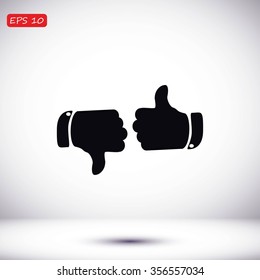 thumb up icons