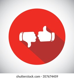 thumb up icons