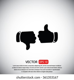 thumb up icons