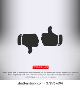 thumb up icons