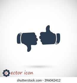 thumb up icons