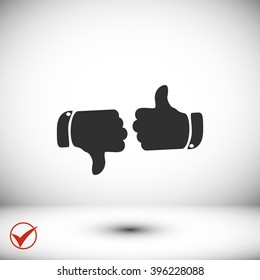 thumb up icons