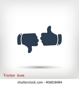 thumb up icons