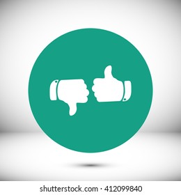 thumb up icons