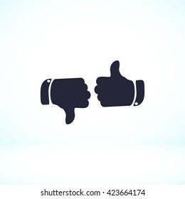 thumb up icons