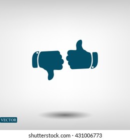 thumb up icons