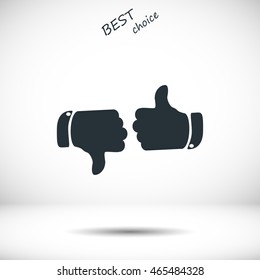 thumb up icons