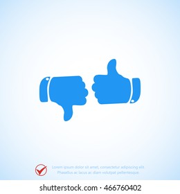 thumb up icons