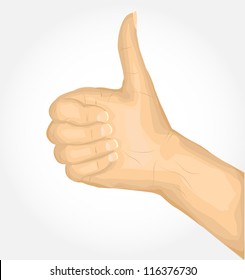 thumb up illustration