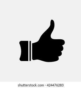 Thumb up illustration.