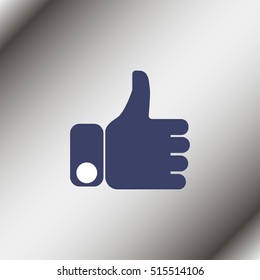 Thumb up illustration.