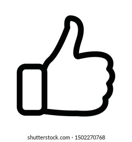 Thumb isolated illustration vector design