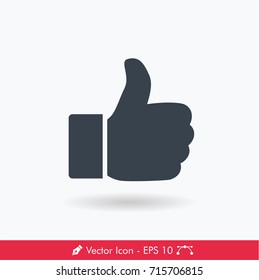 Thumb Up (Like) Icon / Vector