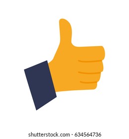 Thumb up like symbol