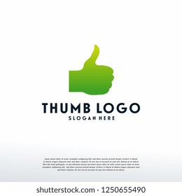 Thumb Logo designs template, Like logo designs vector, Logo symbol icon