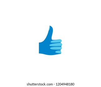 Thumb logo illustration