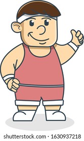 Thumb Up Man Profession Illustration