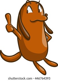 thumb up puppy