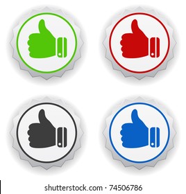 Thumb Up Stickers