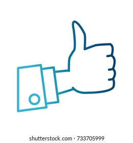 Thumb up symbol