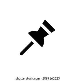 Thumb tack icon, eps 10