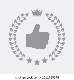 Thumb up for top premium service
