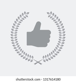 Thumb up for top premium service