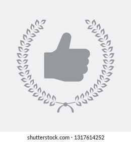 Thumb up for top premium service