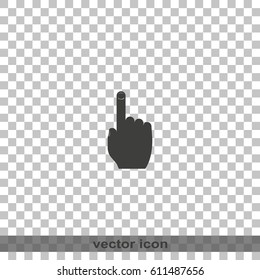 Thumb touch illustration.