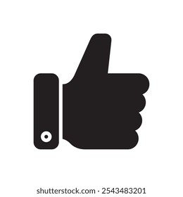 Thumb Up, Like icon. Simple vector sign.
