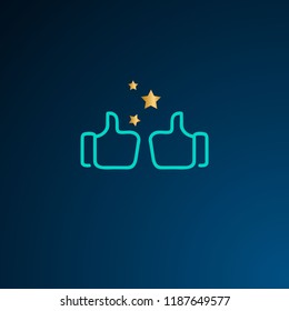thumb up, symbol has mean beauty, strong, vision, brave. it can use for adventure, business, logo company.