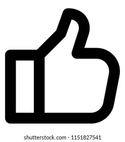 
Thumb up, the universal sign language of appreciation
