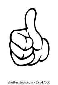 thumb up vector