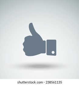 thumb up vector icon