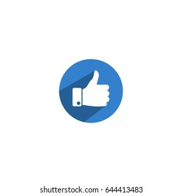 thumb up vector icon