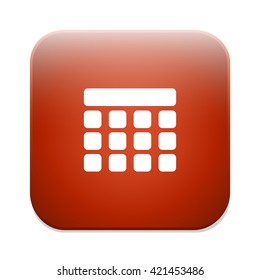 Thumbnails grid sign icon. Gallery view option symbol.