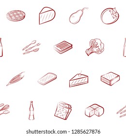 Thumbnails set. Background for printing, design, web. Usable as icons. Seamless. Binary color.