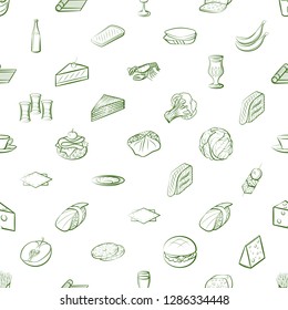 Thumbnails set. Background for printing, design, web. Usable as icons. Seamless. Binary color.
