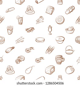 Thumbnails set. Background for printing, design, web. Usable as icons. Seamless. Binary color.