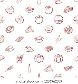Thumbnails set. Background for printing, design, web. Usable as icons. Seamless. Binary color.