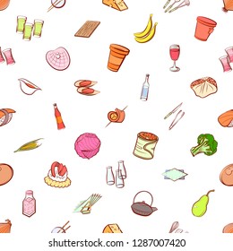 Thumbnails set. Background for printing, design, web. Usable as icons. Seamless. Colored.