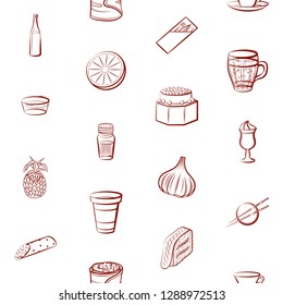 Thumbnails set. Background for printing, design, web. Usable as icons. Seamless. Binary color.