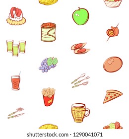 Thumbnails set. Background for printing, design, web. Usable as icons. Seamless. Colored.