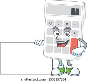 Thumbs up with board icon calculator