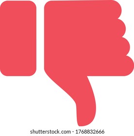 Thumbs Down - Dislike Emoji / Emoticon