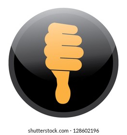 thumbs down hand vector