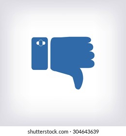 thumbs down icon