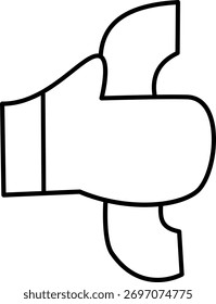 Gesto de pulgar hacia arriba con una marca de verificación, que indica Aprobación, servicio verificado o revisión positiva.