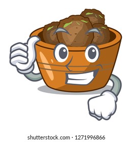 Thumbs up gulab jamun on the character table