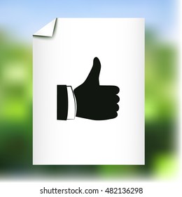 Thumbs up icon